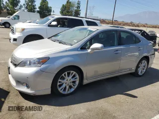 2010 Lexus HS with VIN JTHBB1BAXA2023238, listed as a Copart auction lot 73402134 with 156,796 mi miles and Salvage Title. Bid and sale history available at carsss.com. Image 1.