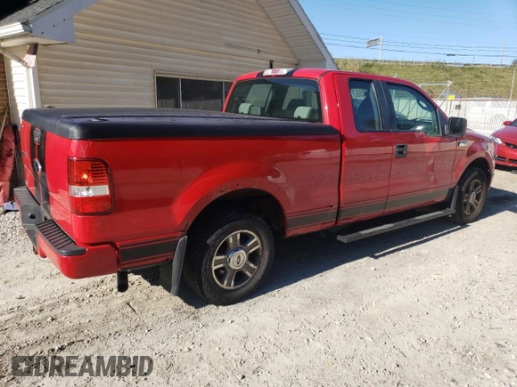 2008 Ford F-150 STX with VIN 1FTRX12W98FC24533, listed as a Copart auction lot 75516694 with 74,928 mi miles and Clean Title. Bid and sale history available at carsss.com. Image 3.