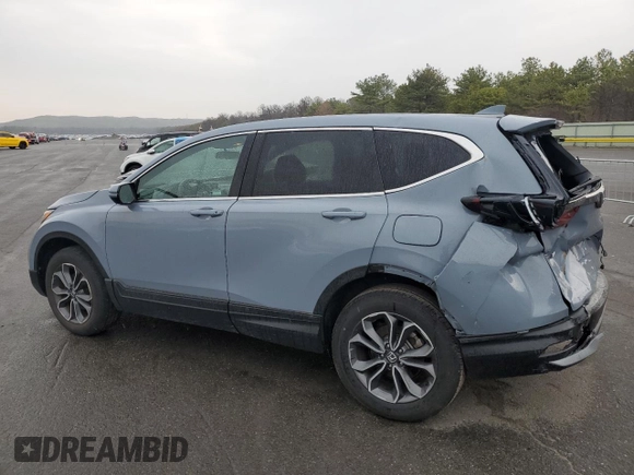 2022 Honda CR-V EX z VIN 5J6RW2H52NA009411, wystawiony jako Copart lot #52575195 z przebiegiem 20 511 mil mil oraz Szkoda całkowita • Salvage title. Historia ofert i sprzedaży dostępna na DreamBid. Obrazek 2.