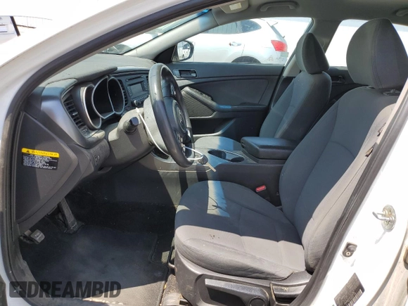 2015 Kia Optima LX with VIN KNAGM4A70F5630499, listed as a Copart auction lot 54708485 with 117,093 mi miles and Clean Title. Bid and sale history available at DreamBid. Image 7.