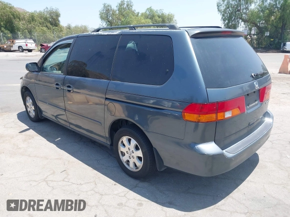 2003 Honda Odyssey EX z VIN 5FNRL18683B097760, wystawiony jako IAAI lot #42479209 z przebiegiem 126 470 mil mil oraz . Historia ofert i sprzedaży dostępna na DreamBid. Obrazek 3.