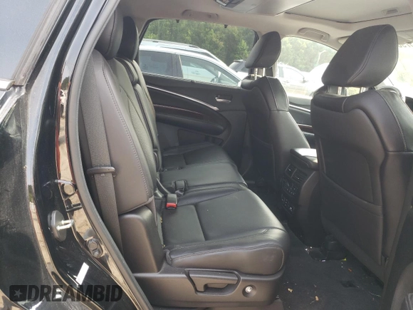2014 Acura MDX Advance with VIN 5FRYD4H80EB019891, listed as a Copart auction lot 57969825 with 150,111 mi miles and Salvage title. Bid and sale history available at DreamBid. Image 11.