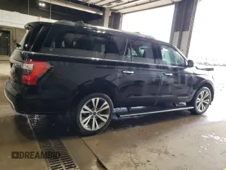 2021 Ford Expedition Max Platinum with VIN 1FMJK1MT1MEA84830, listed as a Copart auction lot 56530065 with 48,330 mi miles and Salvage title. Bid and sale history available at DreamBid. Image 3.
