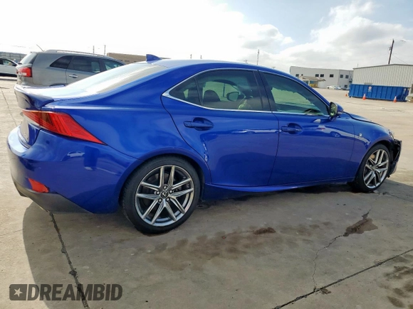 2017 Lexus IS 200t z VIN JTHBA1D26H5041351, wystawiony jako Copart lot #55345175 z przebiegiem 73 311 mil mil oraz Szkoda całkowita • Salvage title. Historia ofert i sprzedaży dostępna na DreamBid. Obrazek 3.