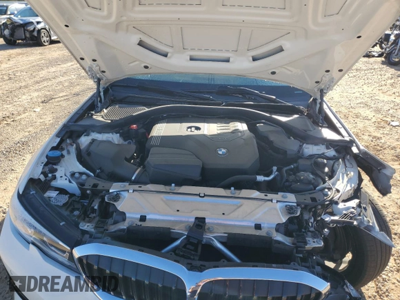 2019 BMW 3 Series 330i with VIN WBA5R1C59KAK09787, listed as a Copart auction lot 49501565 with 22,383 mi miles and Salvage Title. Bid and sale history available at carsss.com. Image 11.