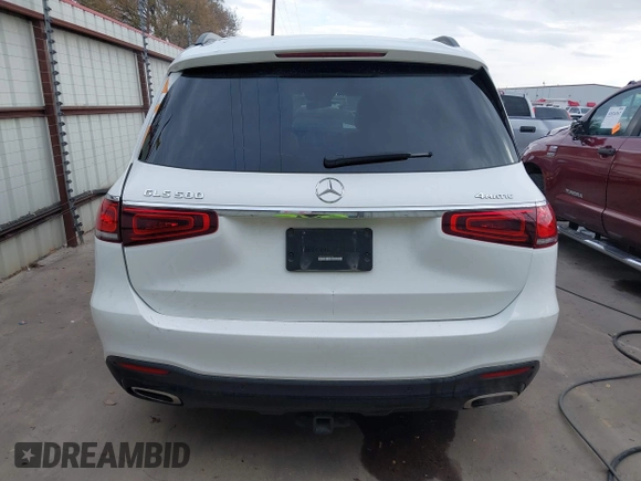 2021 Mercedes-Benz GLS 580 with VIN 4JGFF8GEXMA445382, listed as a IAAI auction lot 40991874 with 51,955 mi miles and . Bid and sale history available at DreamBid. Image 17.