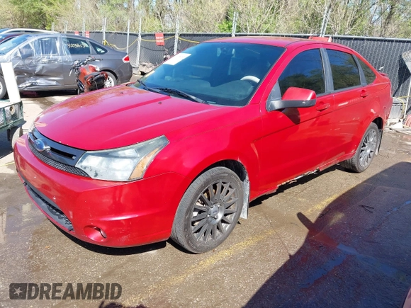 2010 Ford Focus SES with VIN 1FAHP3GN9AW156110, listed as a IAAI auction lot 42008652 with 203,931 mi miles. Bid and sale history available at carsss.com. Image 18.