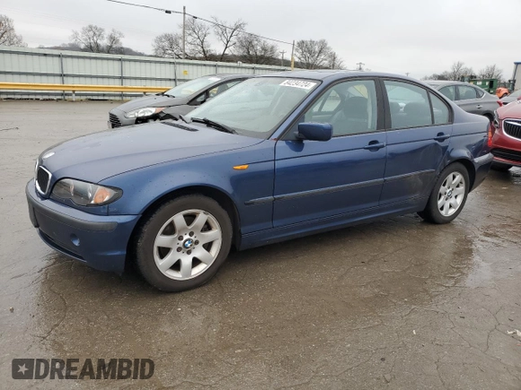 2004 BMW 3 Series 325i with VIN WBAET37434NJ46535, listed as a Copart auction lot 84234724 with 216,105 mi miles and Salvage Title. Bid and sale history available at carsss.com. Image 1.