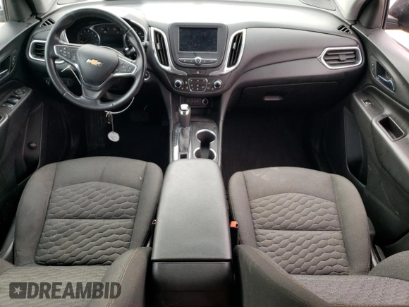 2021 Chevrolet Equinox LT with VIN 2GNAXTEV7M6125264, listed as a Copart auction lot 46973595 with Not Provided miles and Salvage Title. Bid and sale history available at DreamBid. Image 8.