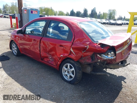 2010 Chevrolet Aveo 1LT with VIN KL1TD5DE2AB066437, listed as a IAAI auction lot 42100026 with 155,333 mi miles and . Bid and sale history available at DreamBid. Image 3.