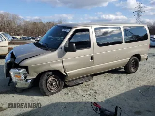 2011 Ford Econoline Passenger XL with VIN 1FBNE3BL1BDA56173, listed as a Copart auction lot 86064924 with 214,918 mi miles and Salvage Title. Bid and sale history available at carsss.com. Image 1.