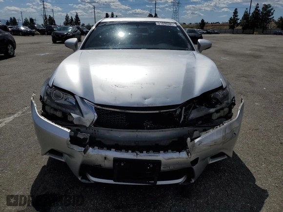 2015 Lexus GS 350 with VIN JTHBE1BL4FA018039, listed as a Copart auction lot 51699385 with 157,609 mi miles and Salvage Title. Bid and sale history available at carsss.com. Image 5.