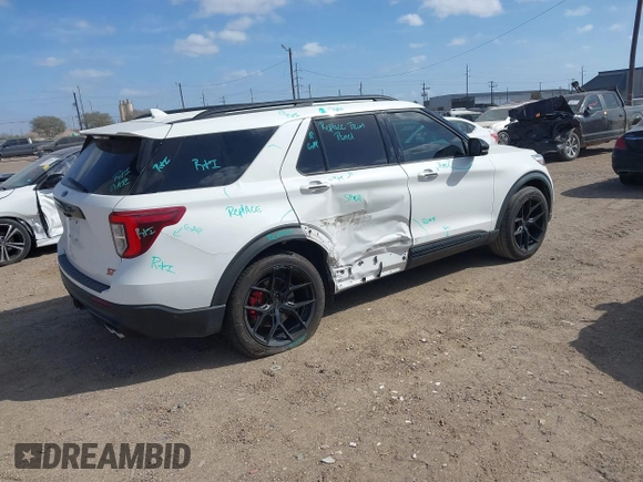 2021 Ford Explorer ST z VIN 1FM5K8GCXMGA81385, wystawiony jako IAAI lot #41828212 z przebiegiem 66 477 mil mil oraz . Historia ofert i sprzedaży dostępna na DreamBid. Obrazek 4.