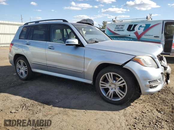 2014 Mercedes-Benz GLK 350 with VIN WDCGG8JBXEG310156, listed as a Copart auction lot 74337804 with 102,215 mi miles and Salvage Title. Bid and sale history available at DreamBid. Image 4.