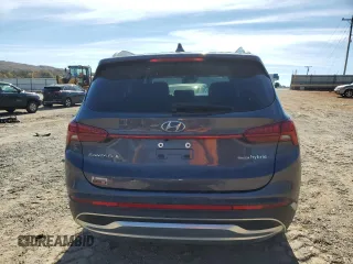 2022 Hyundai Santa Fe Hybrid SEL Premium with VIN KM8S3DA1XNU029967, listed as a Copart auction lot 79627114 with 44,884 mi miles and Salvage Title. Bid and sale history available at carsss.com. Image 6.