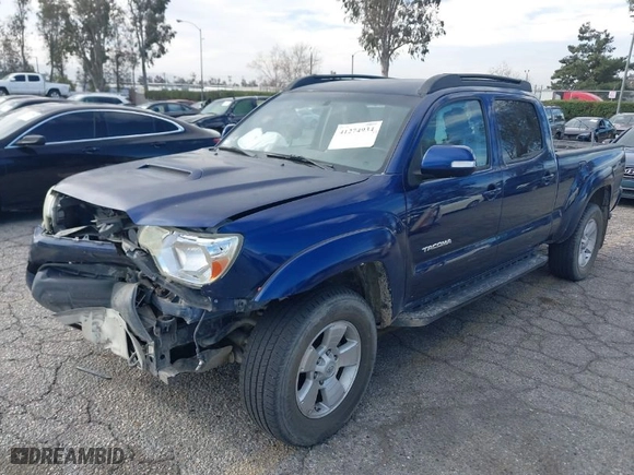 2015 Toyota Tacoma with VIN 3TMMU4FN0FM077148, listed as a IAAI auction lot 41274934 with 112,617 mi miles. Bid and sale history available at carsss.com. Image 2.