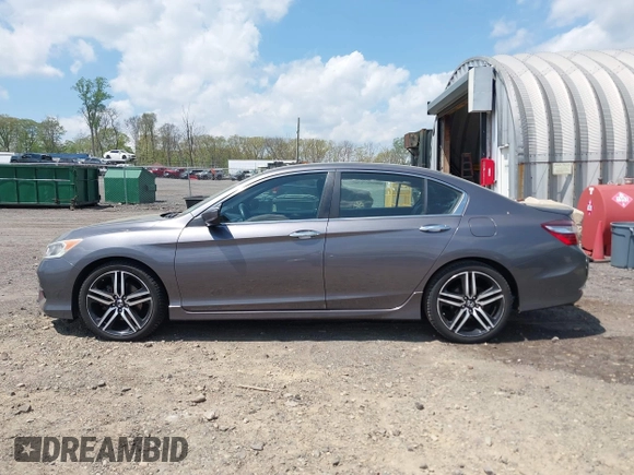 2016 Honda Accord Sport with VIN 1HGCR2F50GA192043, listed as a IAAI auction lot 42166241 with 141,973 mi miles and . Bid and sale history available at DreamBid. Image 14.
