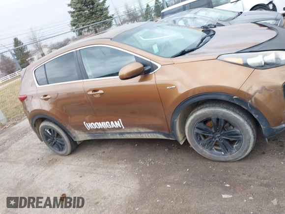 2018 Kia Sportage LX with VIN KNDPMCAC3J7422785, listed as a IAAI auction lot 41869603 with 84,378 mi miles. Bid and sale history available at carsss.com. Image 13.