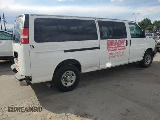 2013 Chevrolet Express Passenger LT with VIN 1GAZG1FG7D1121873, listed as a Copart auction lot 64763815 with Not provided miles and Clean title. Bid and sale history available at DreamBid. Image 3.