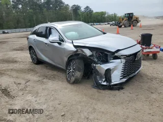 2023 Lexus RX with VIN 2T2BAMBA4PC022193, listed as a Copart auction lot 50361965 with 0 mi miles and Salvage Title. Bid and sale history available at carsss.com. Image 4.