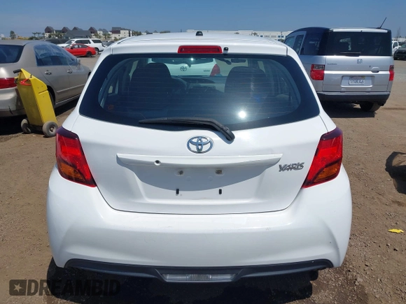 2015 Toyota Yaris L with VIN VNKKTUD37FA041957, listed as a IAAI auction lot 42106508 with 104,496 mi miles and . Bid and sale history available at DreamBid. Image 17.