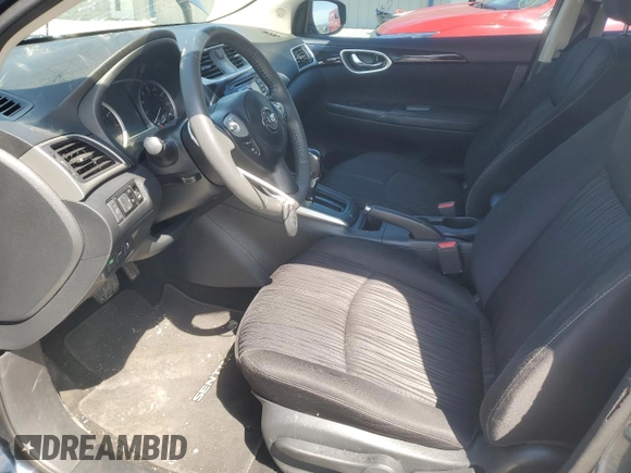 2017 Nissan Sentra S with VIN 3N1AB7AP9HY313829, listed as a Copart auction lot 51959925 with 92,379 mi miles and Salvage Title. Bid and sale history available at DreamBid. Image 7.