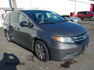 2016 Honda Odyssey SE with VIN 5FNRL5H32GB089740, listed as a IAAI auction lot 41402635 with 120,666 mi miles and . Bid and sale history available at DreamBid. Image 1.