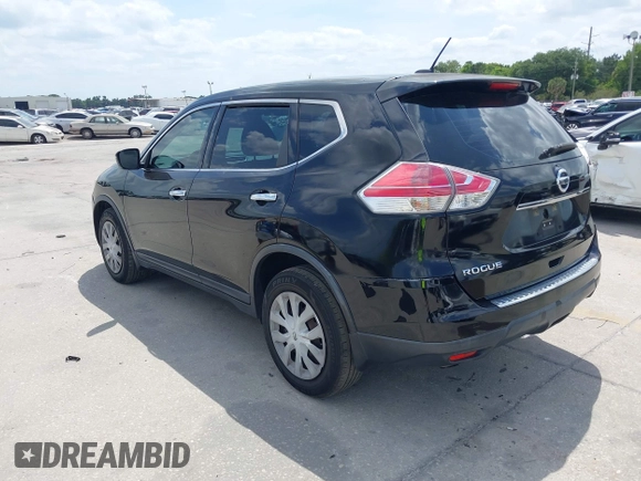 2015 Nissan Rogue SV with VIN KNMAT2MT7FP558410, listed as a IAAI auction lot 42106833 with 120,339 mi miles and . Bid and sale history available at carsss.com. Image 3.