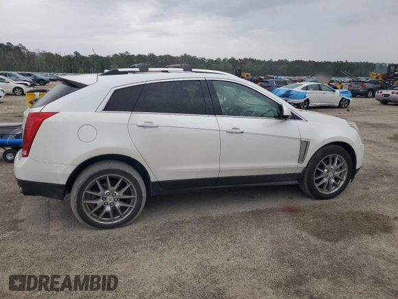 2013 Cadillac SRX Performance Collection with VIN 3GYFNHE33DS602428, listed as a Copart auction lot 55688555 with 143,504 mi miles and Salvage title. Bid and sale history available at DreamBid. Image 3.