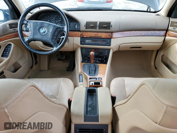 1998 BMW 5 Series 528iA with VIN WBADD6320WGT90679, listed as a Copart auction lot 86262224 with 200,336 mi miles and Salvage Title. Bid and sale history available at carsss.com. Image 8.