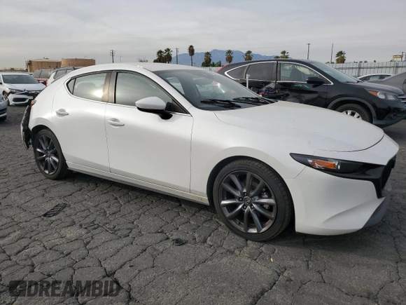 2019 Mazda Mazda3 Hatchback w/Preferred Pkg with VIN JM1BPBMM9K1141675, listed as a Copart auction lot 83871444 with 86,861 mi miles and Salvage Title. Bid and sale history available at carsss.com. Image 4.