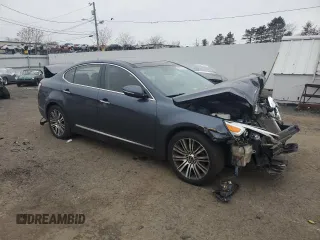 2014 Kia Cadenza Premium with VIN KNALN4D78E5124361, listed as a Copart auction lot 86970534 with 183,228 mi miles and Salvage Title. Bid and sale history available at carsss.com. Image 4.