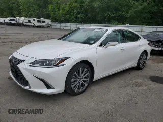 2021 Lexus ES 350 with VIN 58ADZ1B12MU108738, listed as a Copart auction lot 57853535 with 38,649 mi miles and Salvage title. Bid and sale history available at DreamBid. Image 1.