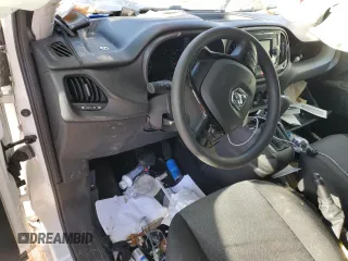 2022 Ram ProMaster City Cargo Tradesman with VIN ZFBHRFABXN6W46018, listed as a Copart auction lot 89099025 with Not Provided miles and Salvage Title. Bid and sale history available at DreamBid. Image 8.