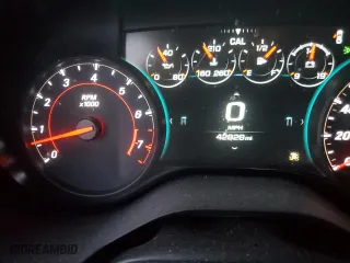 2018 Chevrolet Camaro 1SS with VIN 1G1FE1R72J0148372, listed as a Copart auction lot 45575255 with 42,828 mi miles and Salvage Title. Bid and sale history available at carsss.com. Image 9.
