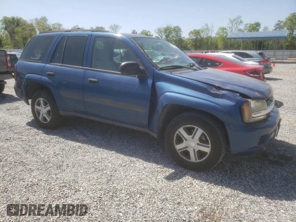 2005 Chevrolet TrailBlazer LS with VIN 1GNDS13S452221697, listed as a Copart auction lot 51628635 with 172,866 mi miles and Salvage Title. Bid and sale history available at DreamBid. Image 4.