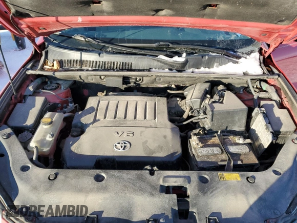2011 Toyota RAV4 with VIN 2T3EK4DV9BW041321, listed as a Copart auction lot 43028315 with 202,045 mi miles and Salvage title. Bid and sale history available at DreamBid. Image 12.