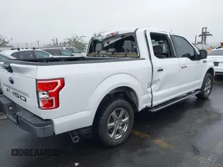 2020 Ford F-150 XL with VIN 1FTEW1C57LKD78651, listed as a IAAI auction lot 41213528 with 78,539 mi miles. Bid and sale history available at carsss.com. Image 4.