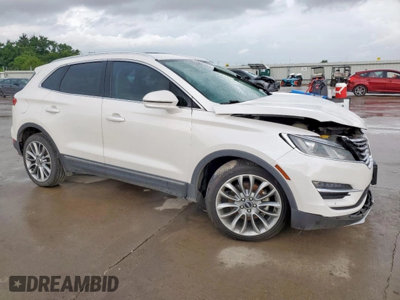 2017 Lincoln MKC Reserve with VIN 5LMCJ3C95HUL71240, listed as a Copart auction lot 60345115 with 101,711 mi miles and Salvage title. Bid and sale history available at DreamBid. Image 4.