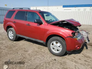 2012 Ford Escape XLT with VIN 1FMCU9DG7CKC66066, listed as a Copart auction lot 59592745 with 138,248 mi miles and Salvage title. Bid and sale history available at DreamBid. Image 4.