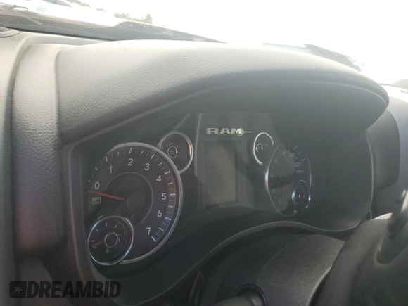 2023 Ram 1500 Big Horn with VIN 1C6SRFBTXPN535513, listed as a Copart auction lot 61135425 with Not provided miles and Salvage title. Bid and sale history available at DreamBid. Image 9.