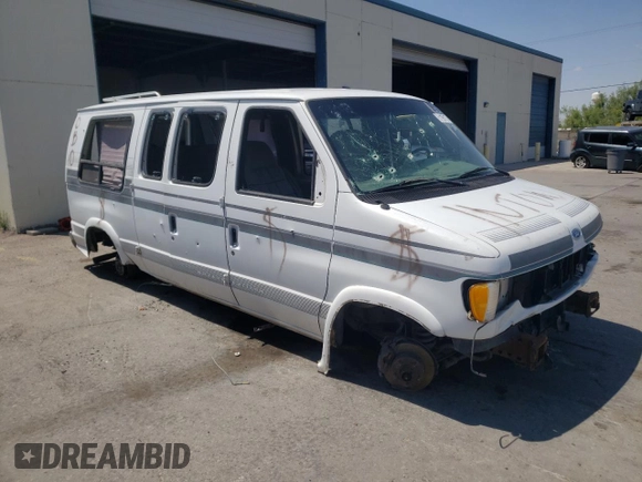 1995 Ford Econoline Cargo with VIN 1FDEE14H0SHA66402, listed as a Copart auction lot 61199173 with Not Provided miles and Non Repairable. Bid and sale history available at DreamBid. Image 4.
