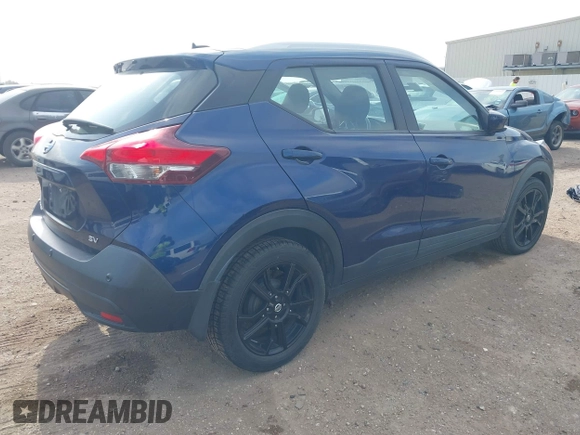 2020 Nissan Kicks SV with VIN 3N1CP5CV8LL568438, listed as a IAAI auction lot 41961744 with 59,872 mi miles. Bid and sale history available at carsss.com. Image 4.