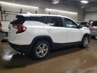 2022 GMC Terrain SLE with VIN 3GKALMEVXNL295534, listed as a Copart auction lot 50086645 with 75,152 mi miles and Salvage Title. Bid and sale history available at carsss.com. Image 3.