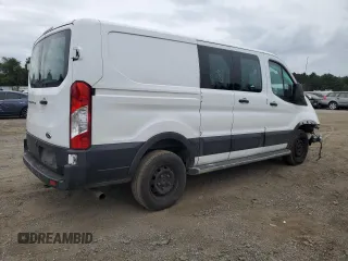 2020 Ford Transit Cargo with VIN 1FTBR1Y85LKB14048, listed as a Copart auction lot 71430654 with 78,306 mi miles and Salvage Title. Bid and sale history available at DreamBid. Image 3.