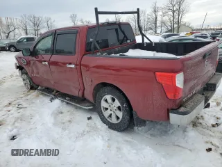 2017 Nissan Titan S with VIN 1N6AA1EJ3HN530354, listed as a Copart auction lot 45652545 with 177,776 mi miles and Salvage Title. Bid and sale history available at carsss.com. Image 2.