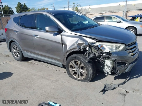 2015 Hyundai Santa Fe Sport with VIN 5XYZTDLB2FG294782, listed as a IAAI auction lot 41970007 with 144,531 mi miles. Bid and sale history available at carsss.com. Image 1.