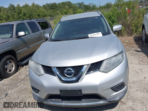 2015 Nissan Rogue SV with VIN KNMAT2MV9FP563268, listed as a IAAI auction lot 42181488 with 112,311 mi miles. Bid and sale history available at carsss.com. Image 12.