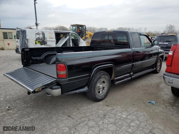 1998 Dodge Ram 1500 with VIN 1B7HC13Z4WJ143224, listed as a Copart auction lot 79952784 with 209,754 mi miles and Salvage Title. Bid and sale history available at carsss.com. Image 3.