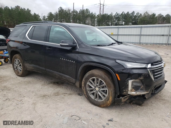 2023 Chevrolet Traverse LT Leather with VIN 1GNEVHKW2PJ251542, listed as a Copart auction lot 47866345 with 42,449 mi miles and Salvage Title. Bid and sale history available at carsss.com. Image 4.